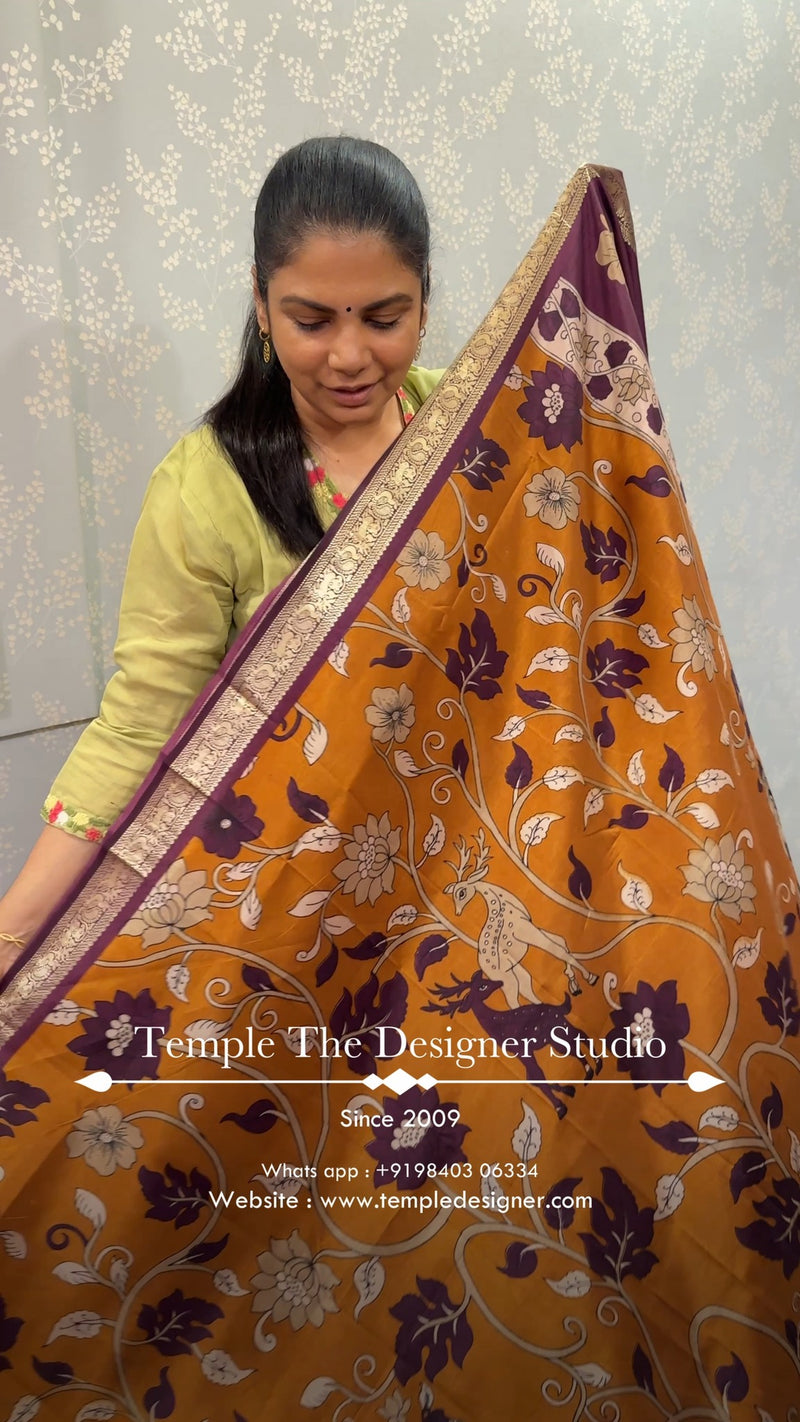 Saree Code - TTDS3359

Saree Name - Mangalagiri Silk Saree

Blouse ...