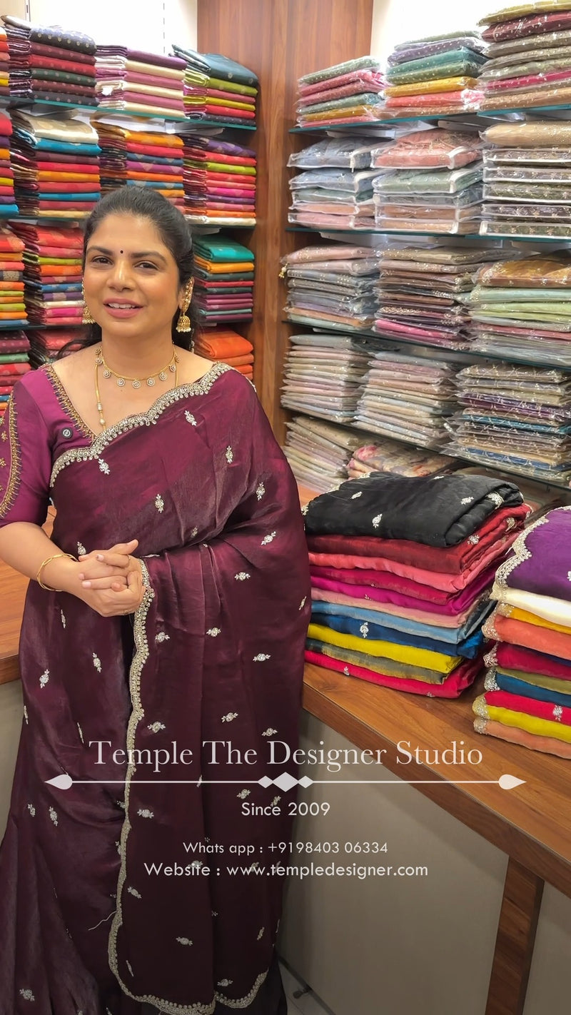 Saree Code - TTDS3324

Saree Name - Designer Saree

Blouse - Self C...