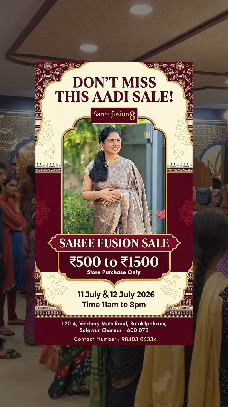 AADI SALE is here! ✨
📅 11 & 12 July (Only 2 Days)
📍 Temple The De...