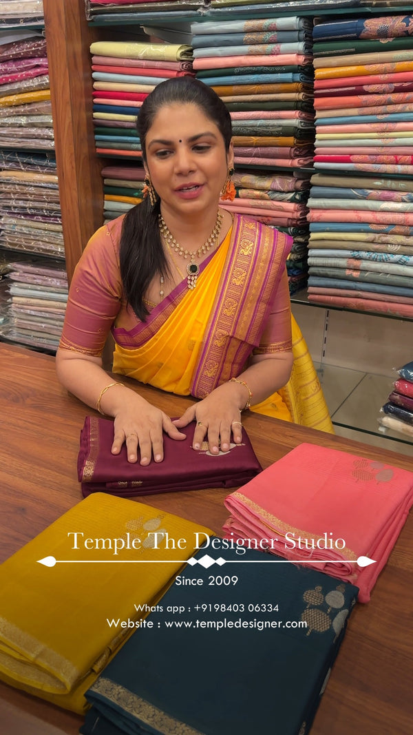 Saree Name -  Premium kota Saree

Blouse - Running Blouse

Length -...