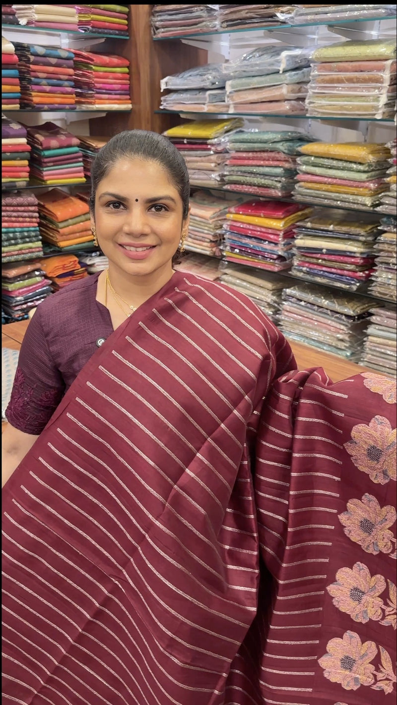 Saree Name - Raw Silk Saree

Blouse - Self Colour Blouse

Length - ...