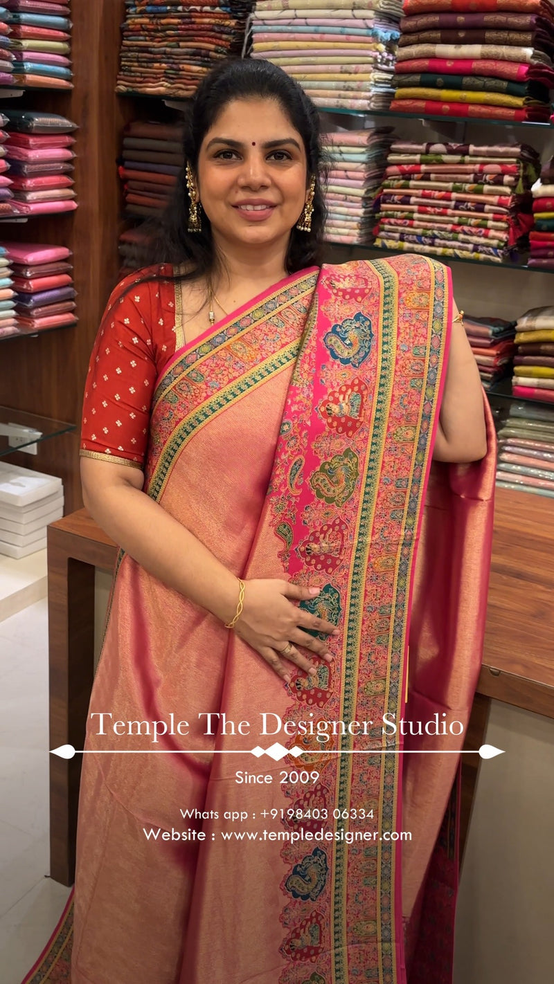 Saree Name - Pashmina Silk Saree

Blouse - Contrast Blouse

Length ...