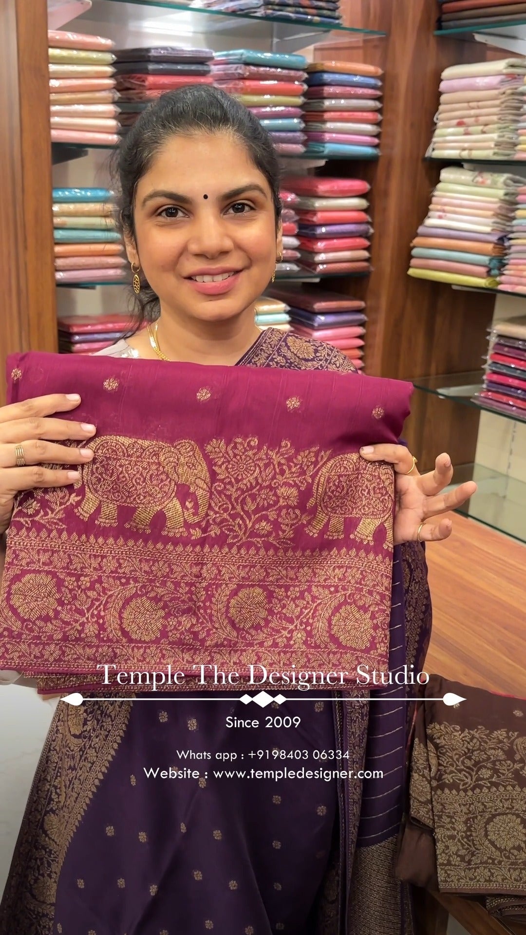 Saree Name - Raw Silk Banarasi Saree

Blouse - Self Colour Blouse

...