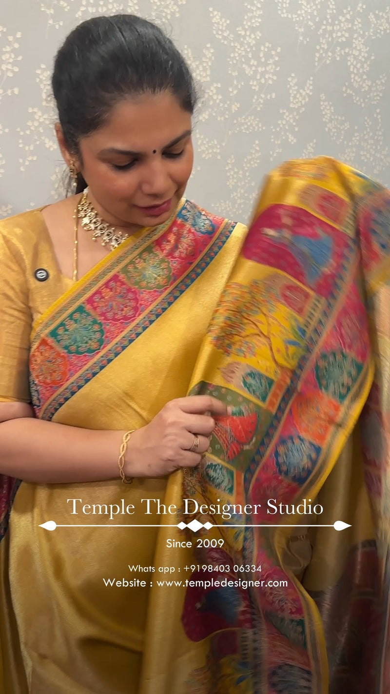 Saree Name - Pashmina Silk Saree

Blouse - Self Colour Blouse

Leng...