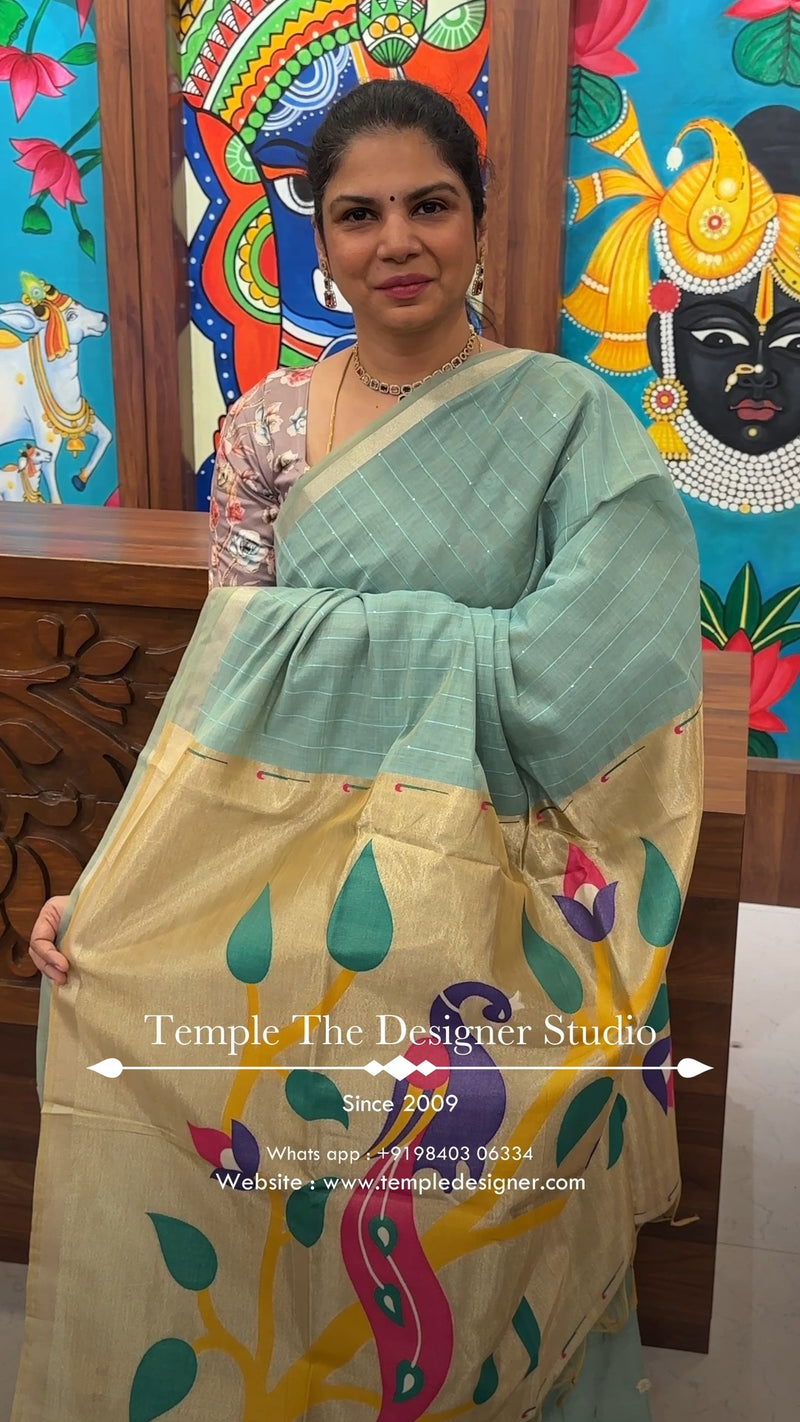 Saree Code - TTDS3360

Saree Name - Chanderi Silk Saree 

Blouse - ...