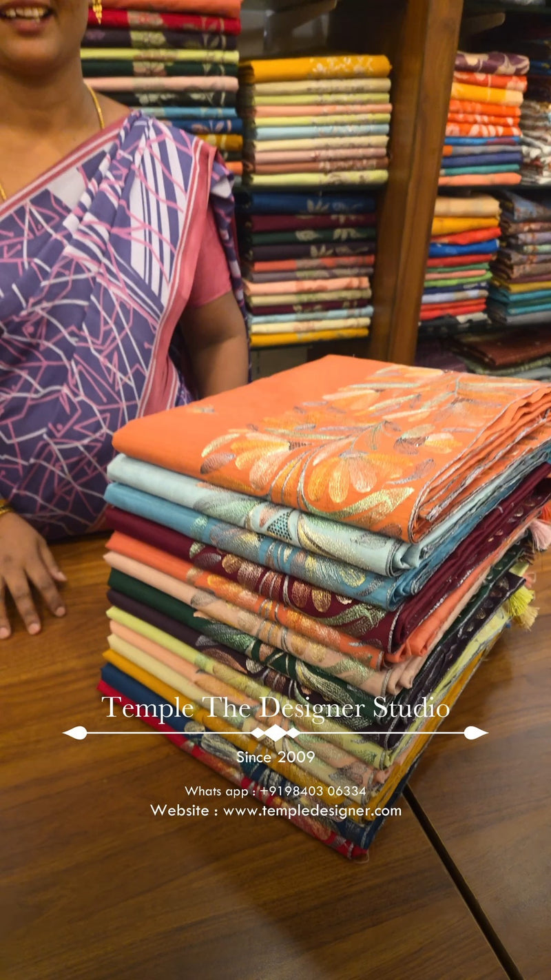 Saree Name - Raw Silk Saree

Blouse - Self Colour Blouse

Length - ...
