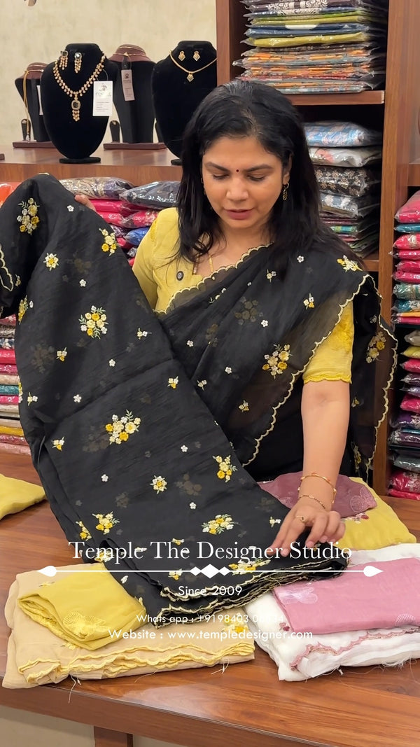 Saree Code - TTDS3412

Saree Name - Designer Saree

Blouse - Contra...
