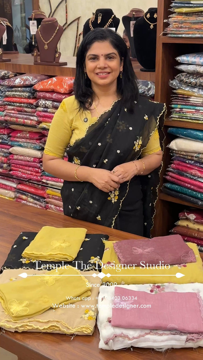 Saree Code - TTDS3412

Saree Name - Designer Saree

Blouse - Contra...