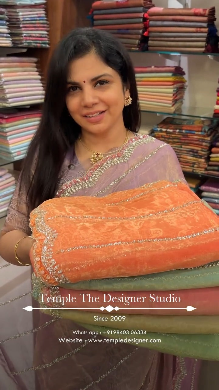 Saree Name - Designer Saree

Blouse - Self Colour Blouse

Length - ...