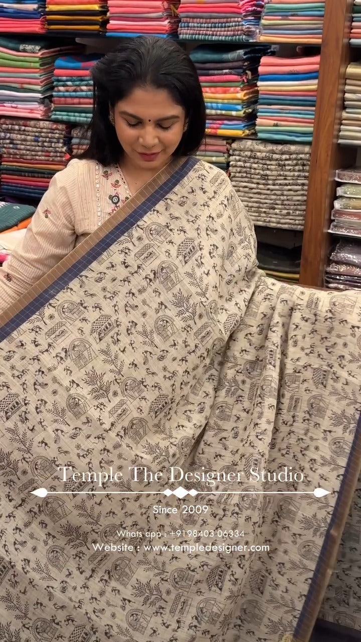 Saree Code - TTDS3264 | TTDS3265 | TTDS3266

Saree Name - Warli Pri...