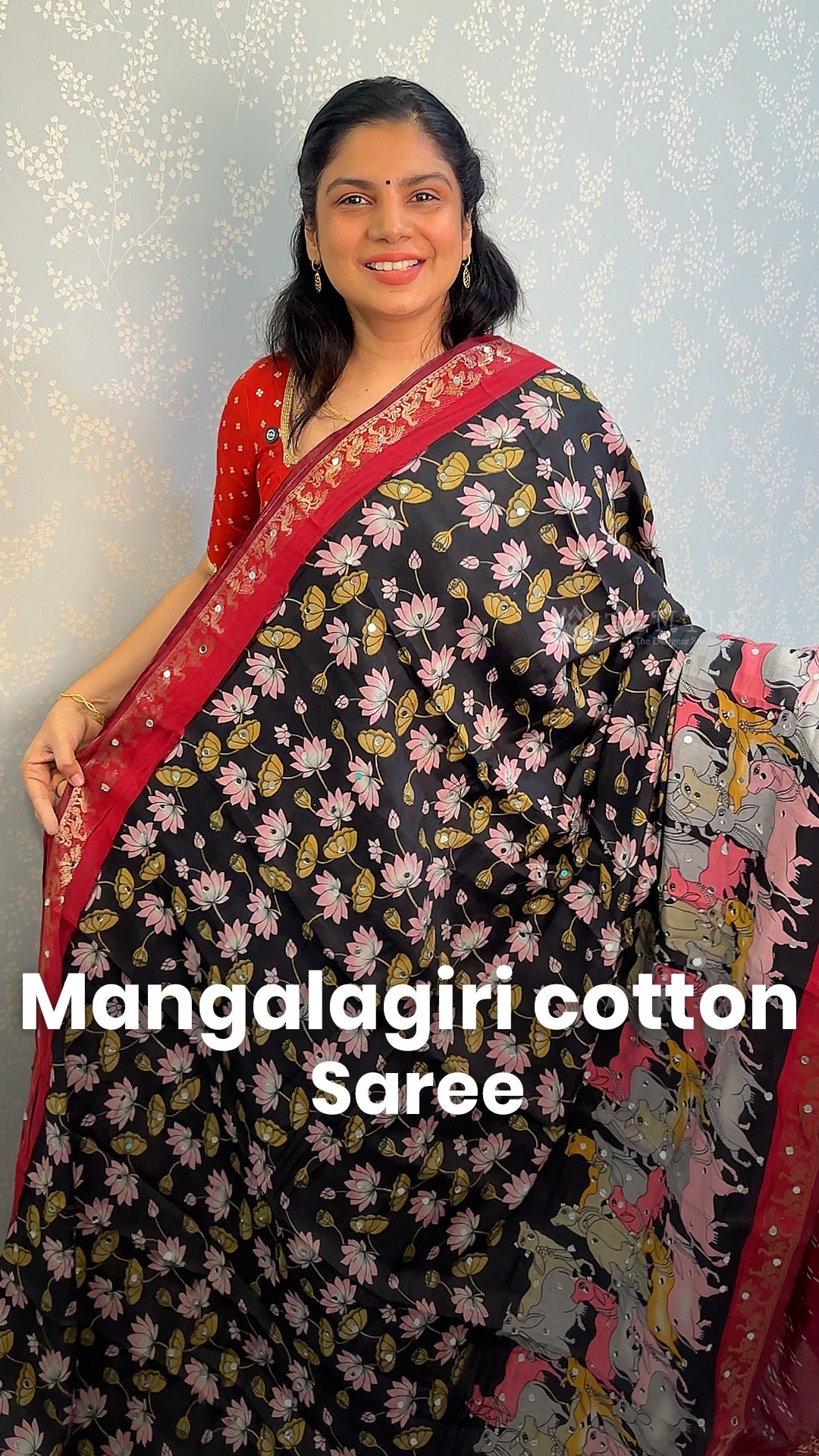 Saree Code - TTDS3448

Saree Name - Mangalagiri Cotton  Saree

Blou...