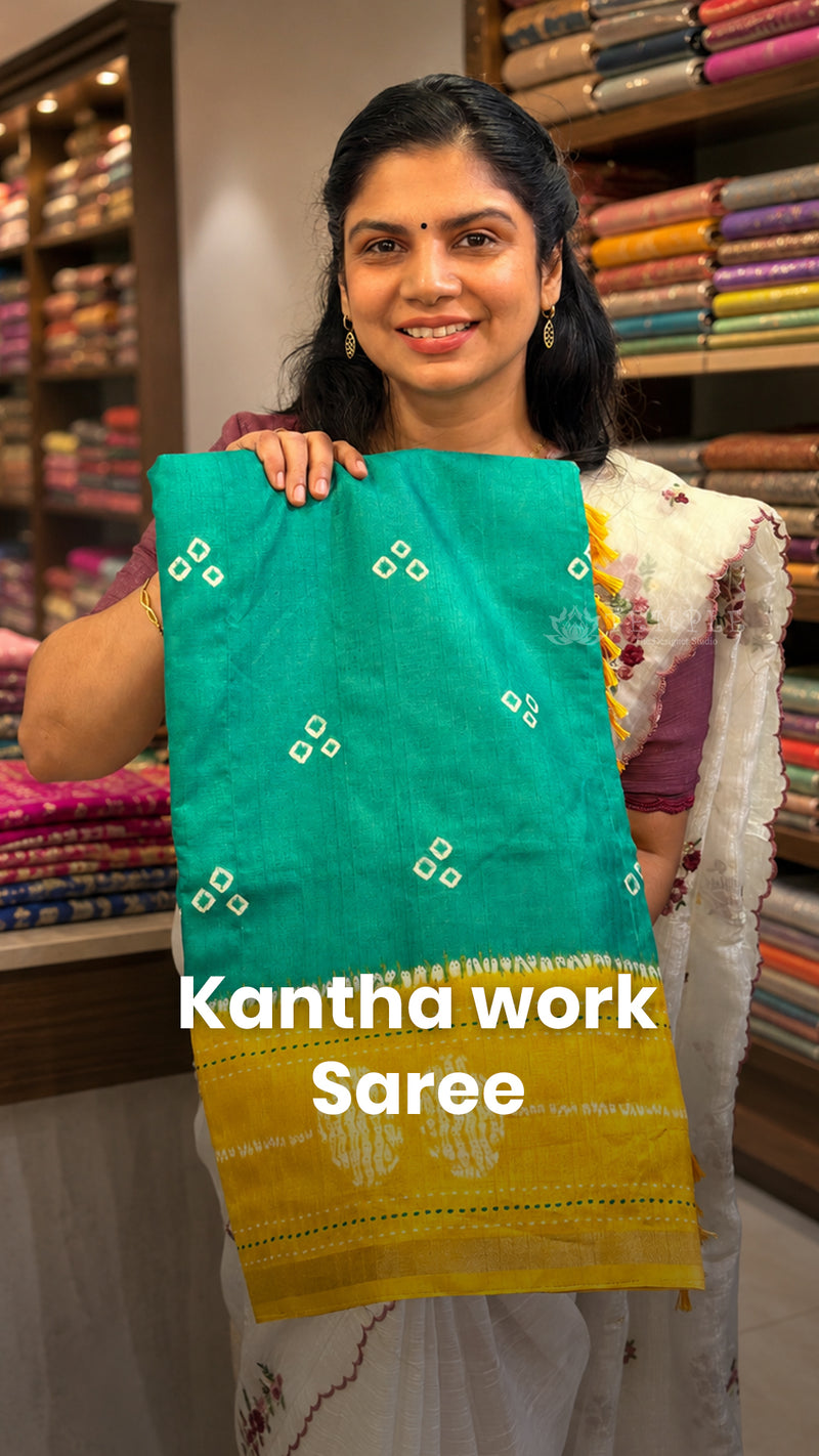 Saree Code - TTDS3299

Saree Name - Chanderi Cotton Saree

Blouse -...