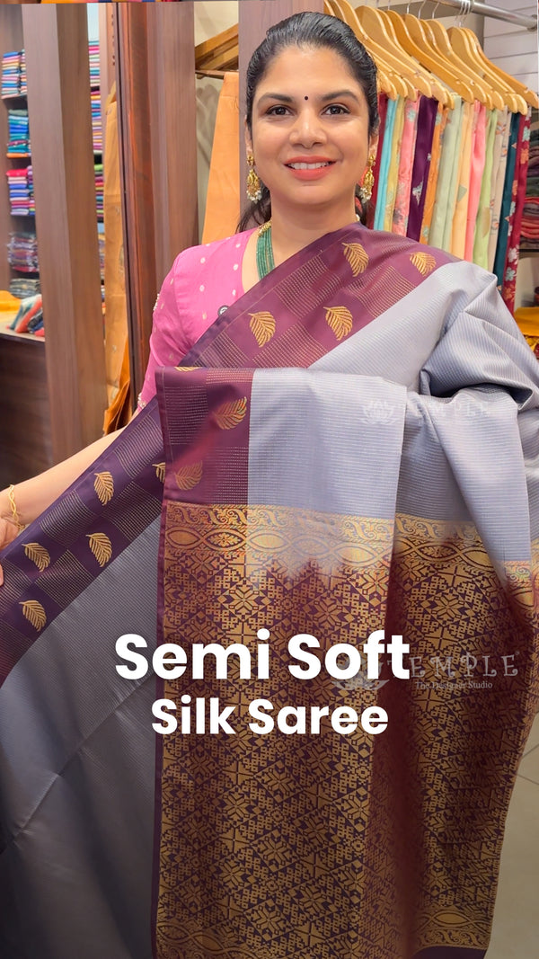 Saree Name - Semi Soft Silk Saree

Blouse - Contrast Blouse

Length...