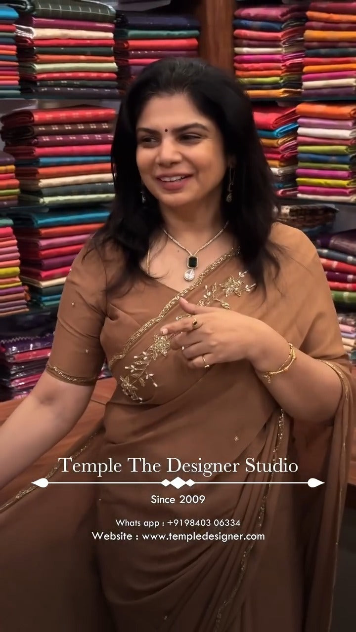 Saree Code - TTDS3370

Saree Name - Designer Saree

Blouse - Self C...
