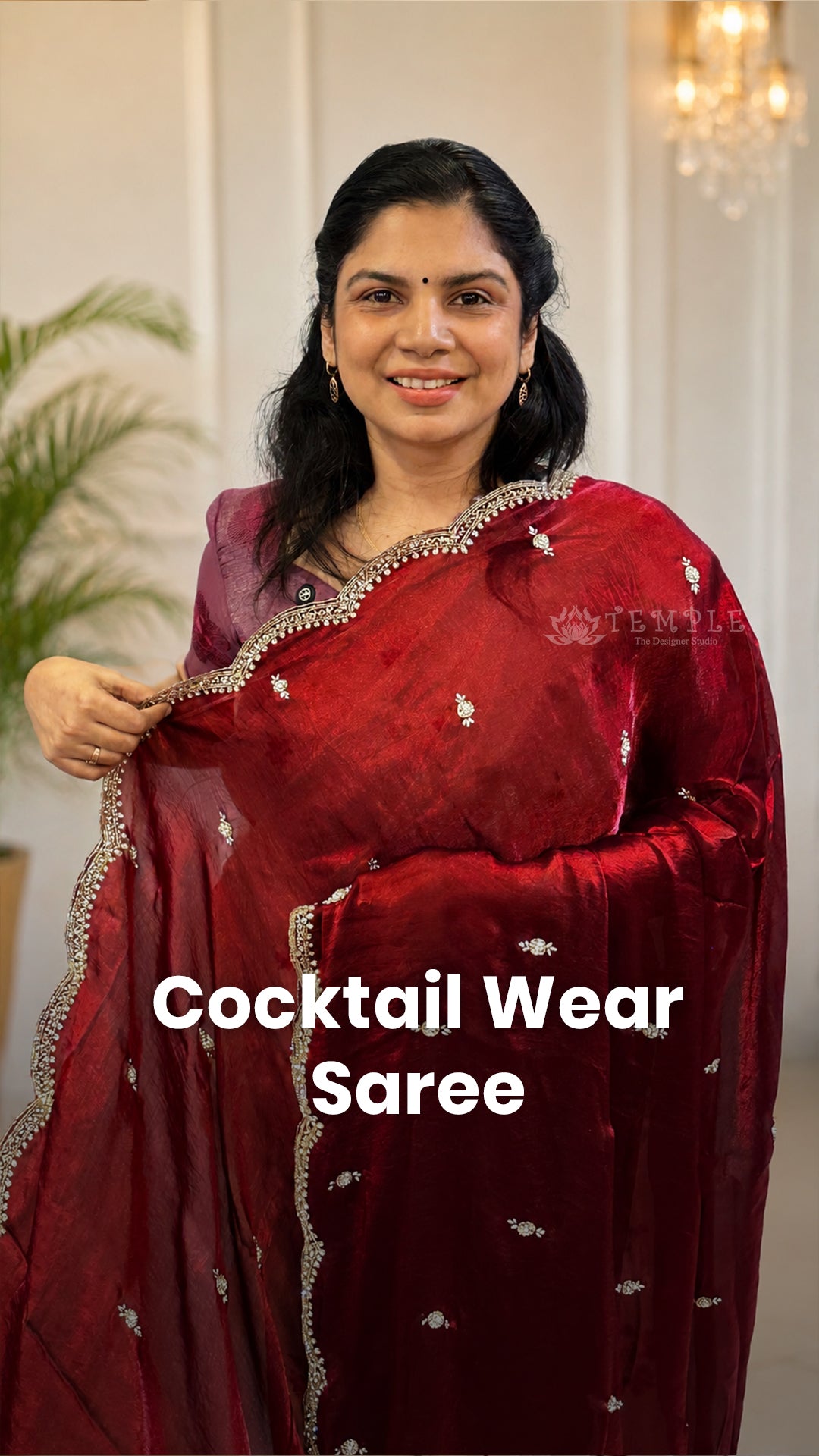 Saree Code - TTDS3324

Saree Name - Cocktail Wear Saree

Blouse - S...
