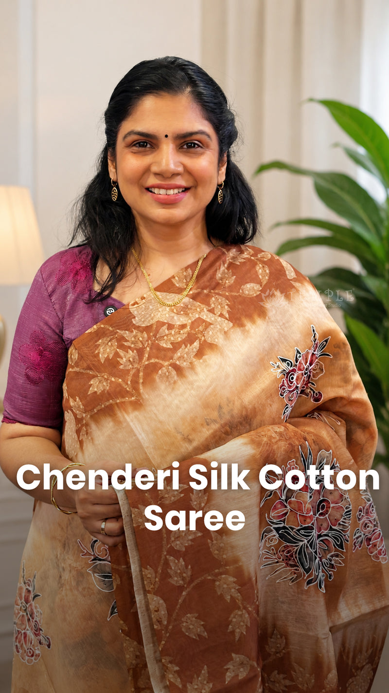Saree Name - Chanderi Silk Cotton Saree

Length - 5mtrs to 5.5mtrs
...
