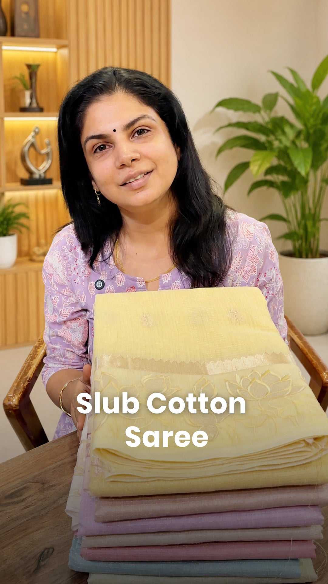 Saree Name - Slub Cotton Saree

Blouse - Self Colour Blouse

Length...