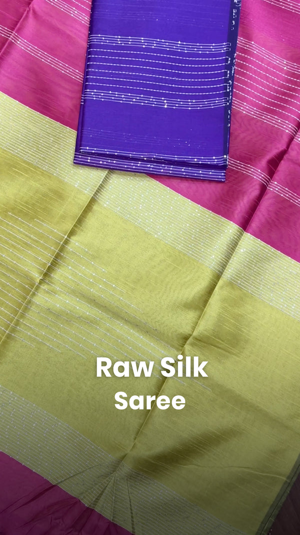 Saree Code - TTDS2100

Saree Name - Raw Silk Saree with sequins Wor...
