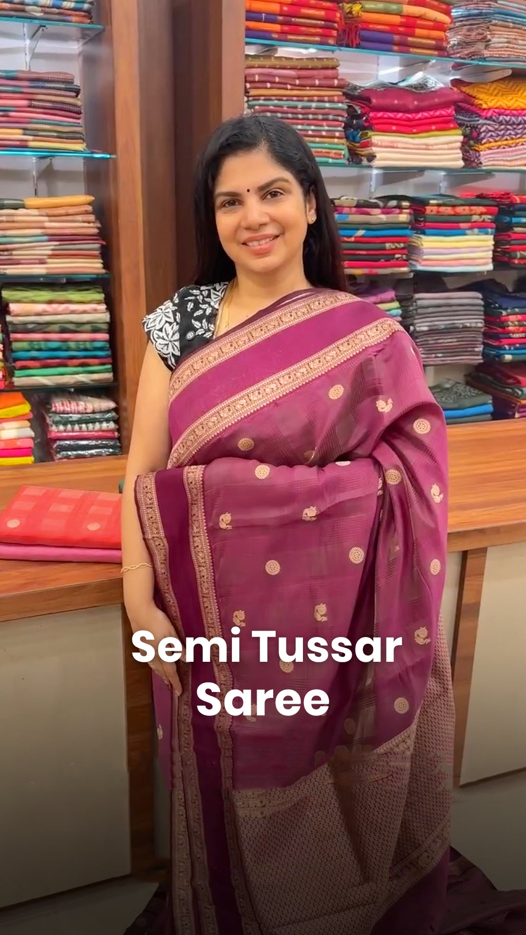 Saree Code - TTDS3405

Saree Name - Semi Tussar Silk Saree

Blouse ...