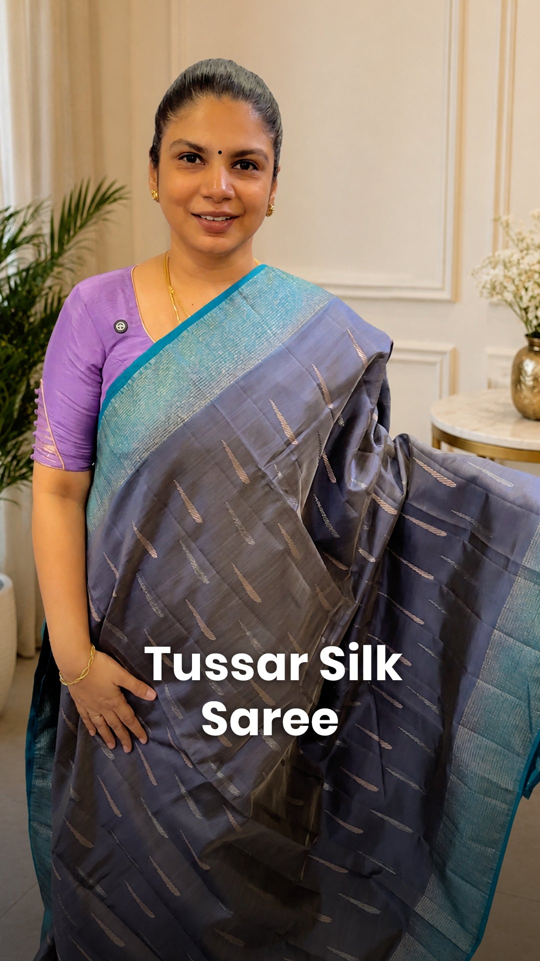 Saree Code -  TTDS3391

Saree Name - Semi Tussar Saree

Blouse - Co...