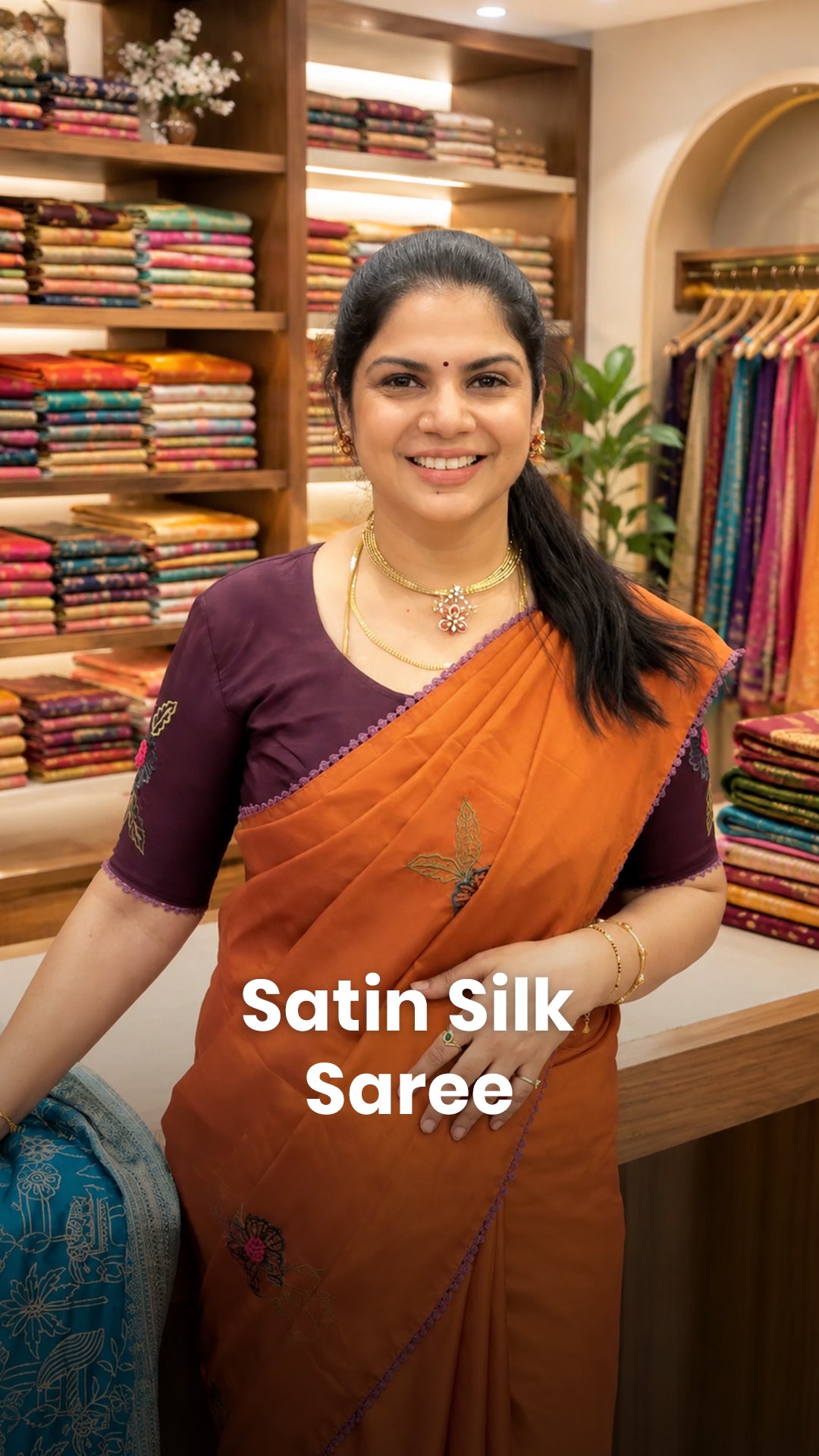 Saree Code - TTDS3190

Saree Name - Satin Silk Saree

Blouse - Cont...