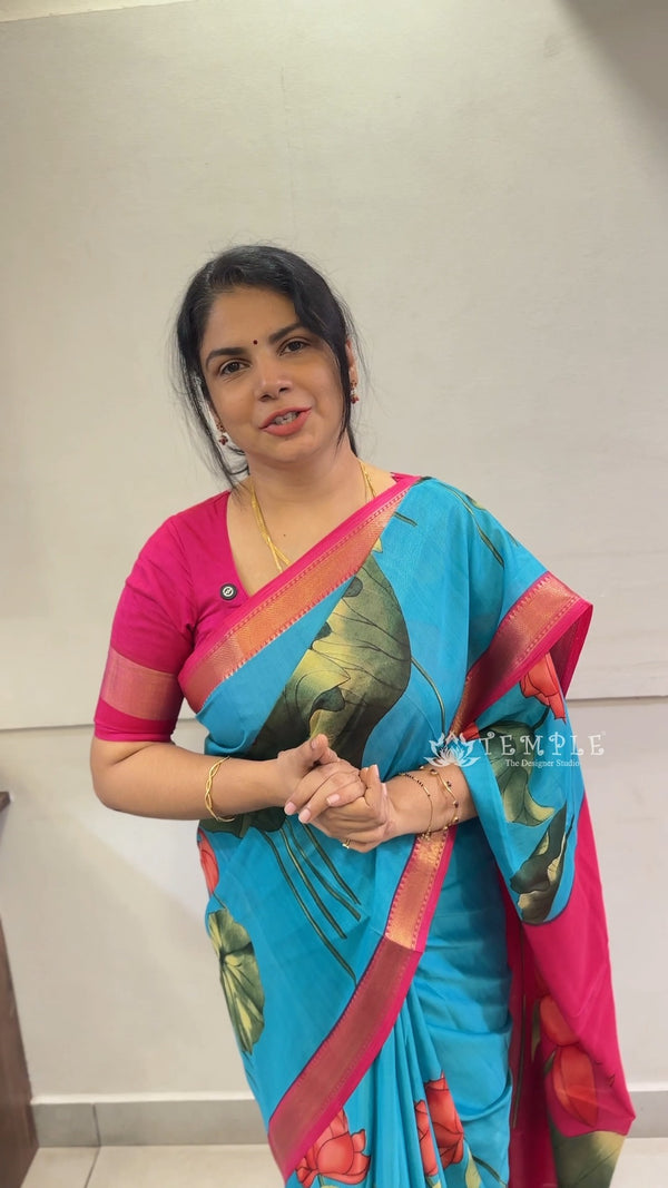 Saree Code - | TTDS3494

Saree Name - Semi Mysore Silk Saree 

Blou...