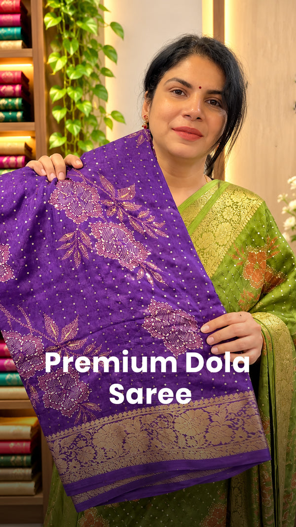 Saree Code - | TTDS3500

Saree Name - Premium Dola Saree

Blouse - ...