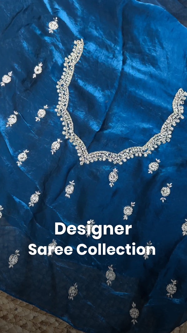 Saree Code - TTDS3324

Saree Name - Designer Saree

Blouse - Self c...