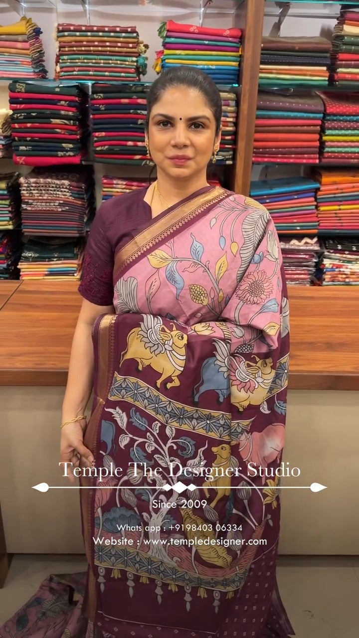 Saree Code - | TTDS3344

Saree Name - Mangalagiri Cotton Saree

Blo...