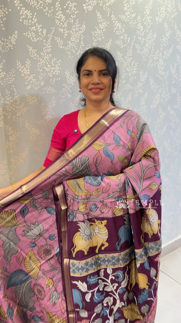 Saree Code -  TTDS3344

Saree Name - Mangalagiri Cotton Saree

Blou...