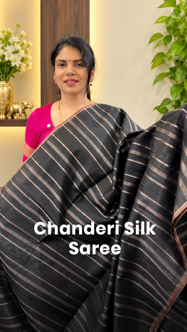 Saree Name - Chanderi Silk Saree

Blouse - Self Colour Blouse

Leng...
