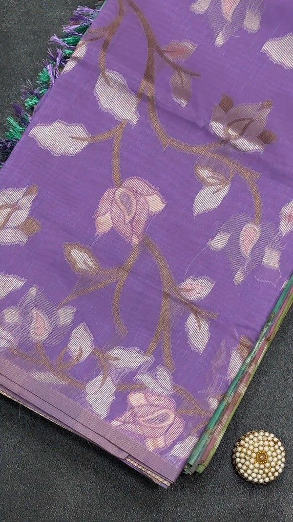 Saree Code - TTDS3517

Saree Name - Chanderi Cotton Saree

Blouse -...