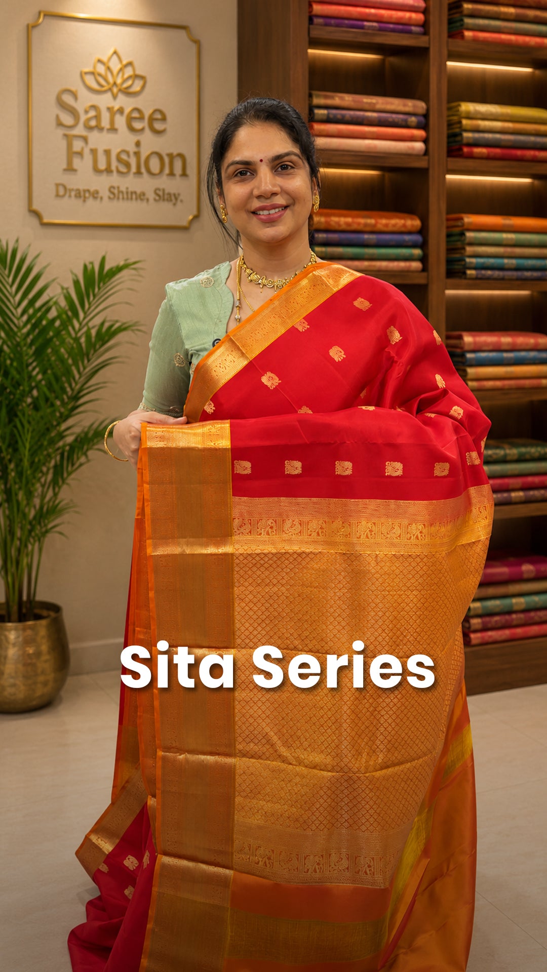 Saree Name - Sita Series(Pure Silk Saree)

Blouse - Contrast Blouse...