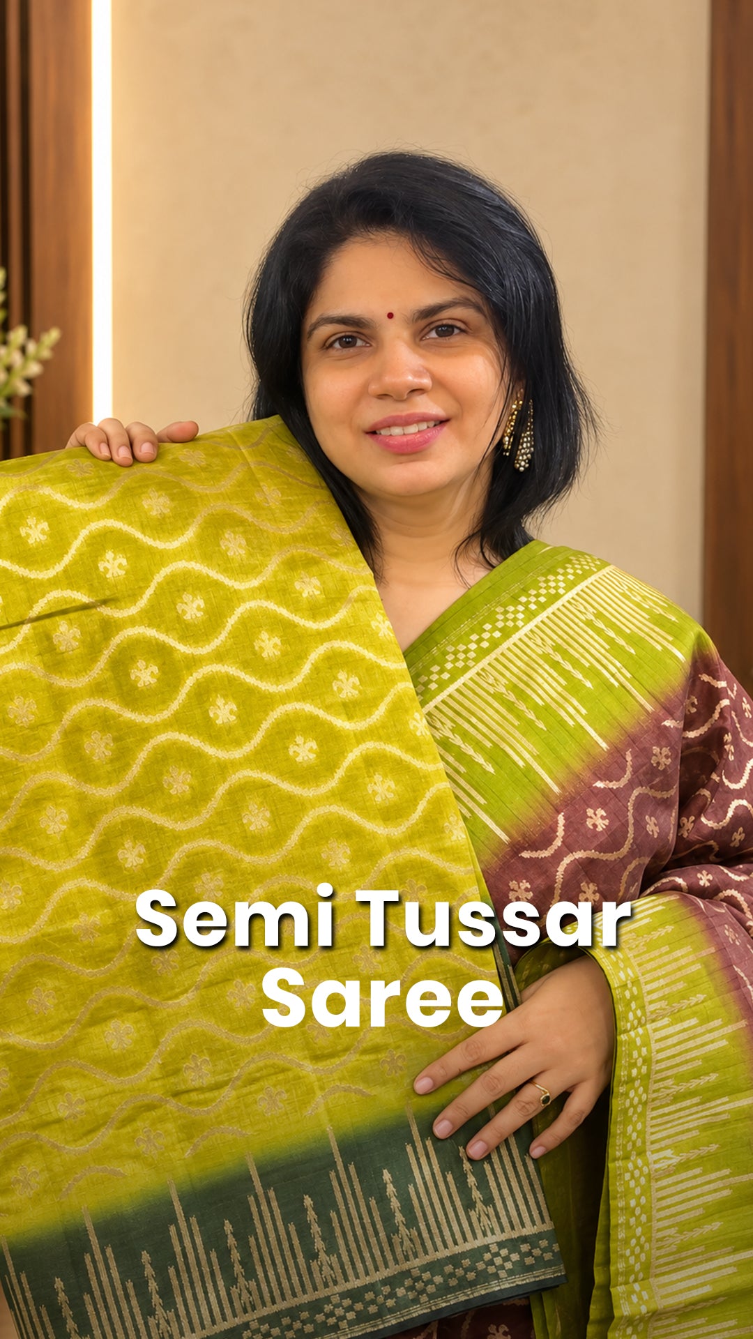 Saree Code -  TTDS3524

Saree Name - Semi Tussar Saree

Blouse - Co...