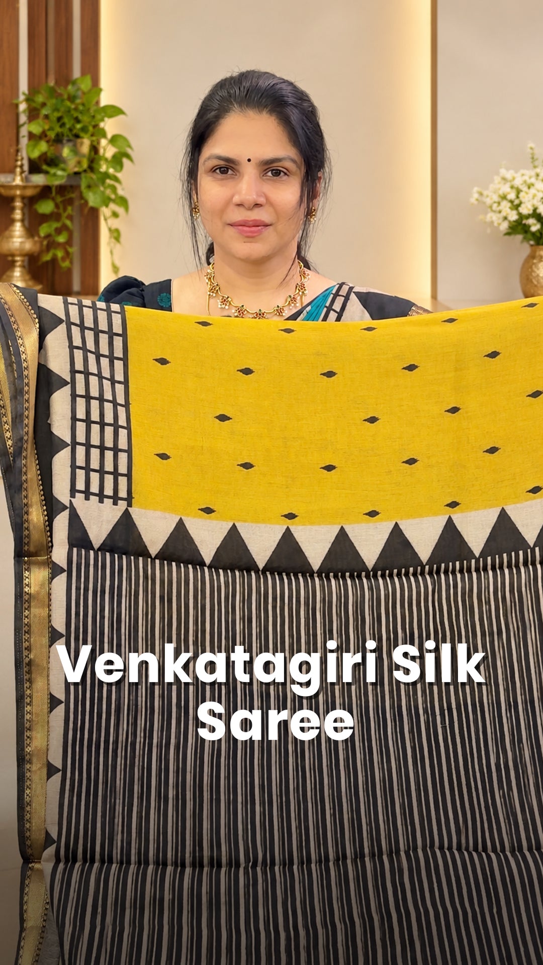 Saree Code - TTDS3558

Saree Name - Venkatagiri Silk Saree

Blouse ...