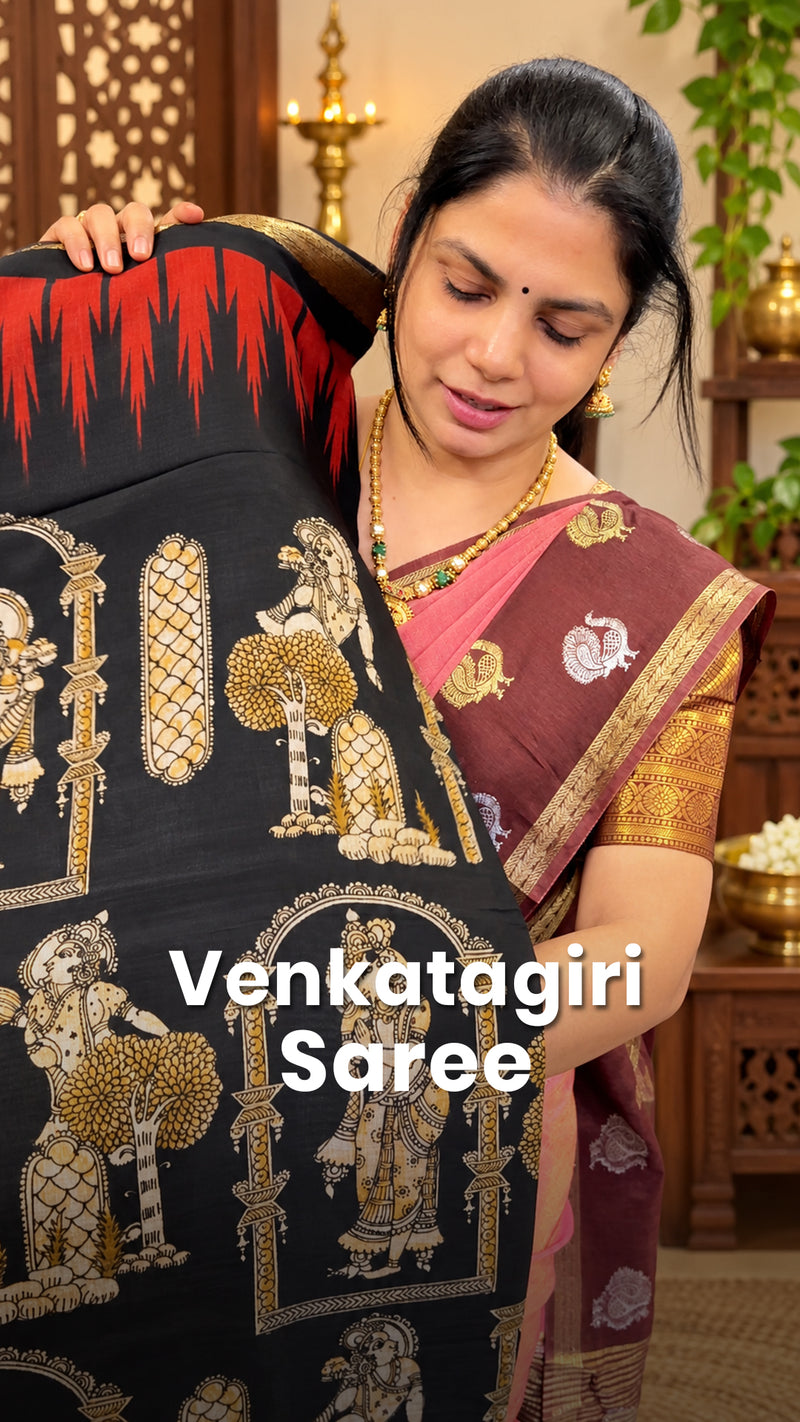 Saree Code - TTDS3566

Saree Name - Venkatagiri Cotton Saree

Blous...