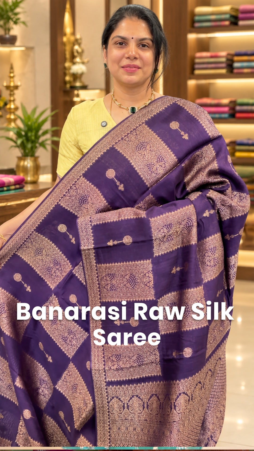 Saree Code - TTDS3472

Saree Name - Banarasi Raw Silk Saree

Blouse...