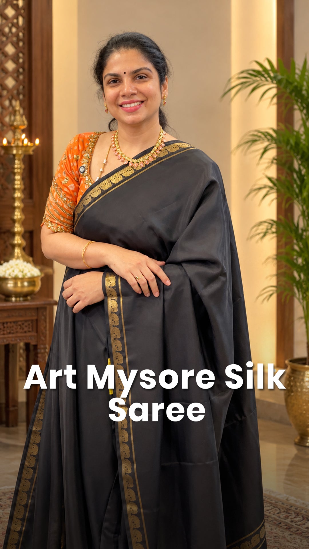 Saree Name - Mysore Silk Saree

Blouse - Self Colour Blouse

Tag Pr...