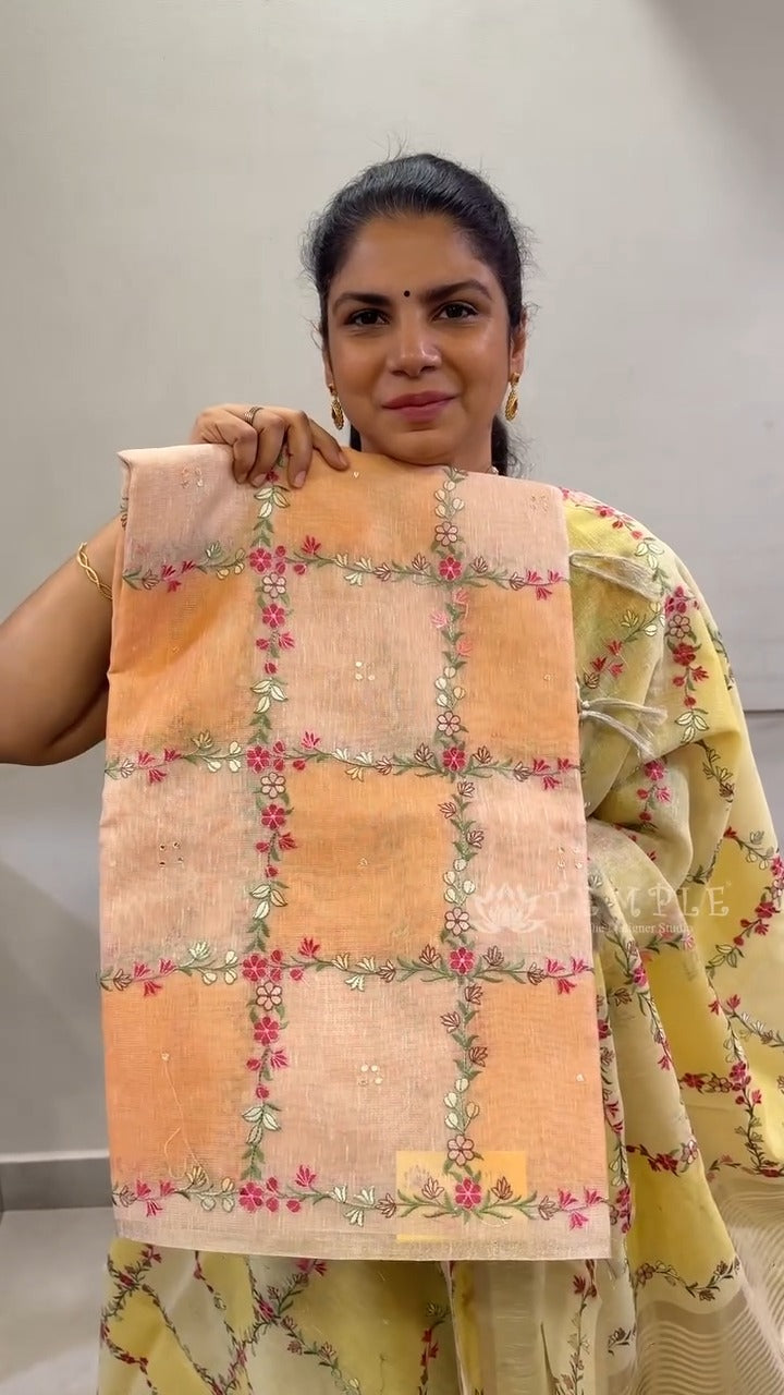 Saree Name - Kota Saree

Blouse - Self Colour Blouse

Price Range F...