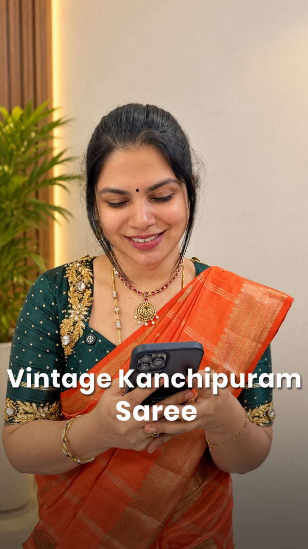 Saree Code - TTDS2933

Saree Name - Vintage Kanchipuram Sarees 

Pr...