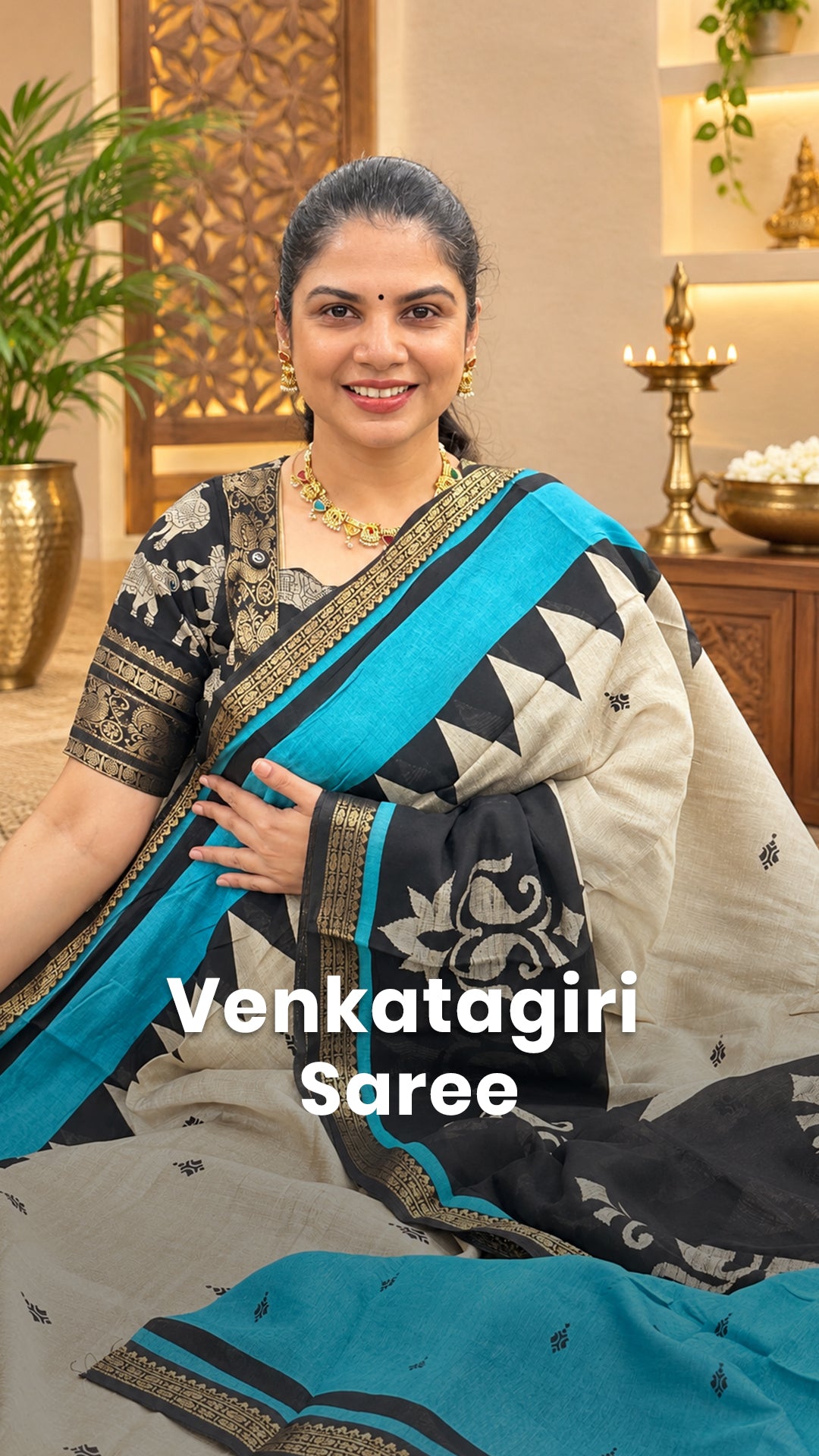 Saree Name - Venkatagiri Cotton Saree

Blouse - Printed Blouse

Pri...