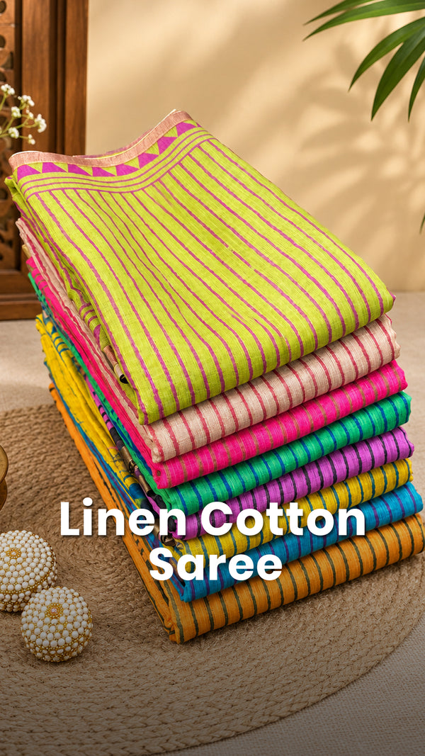 Saree Code - TTDS3567

Saree Name - Linen Cotton Saree

Price - Rs....