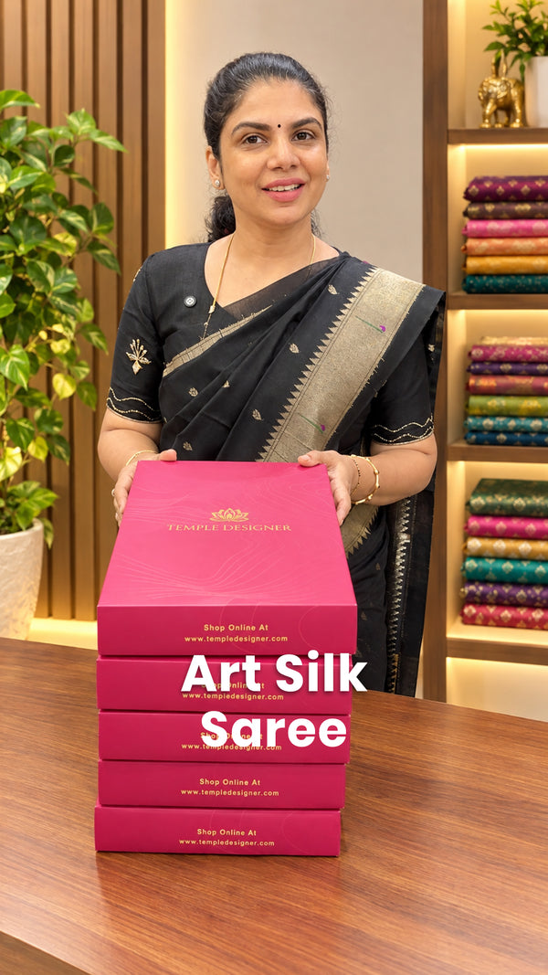 Saree Code - TTDS3597

Saree Name -Art Silk Saree

Price - Rs.1400/...