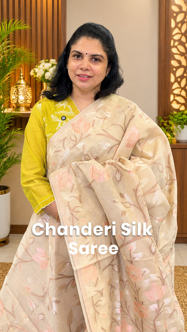 Saree Code - TTDS3517 | TTDS3519 | TTDS3521

Saree Name - Chanderi ...