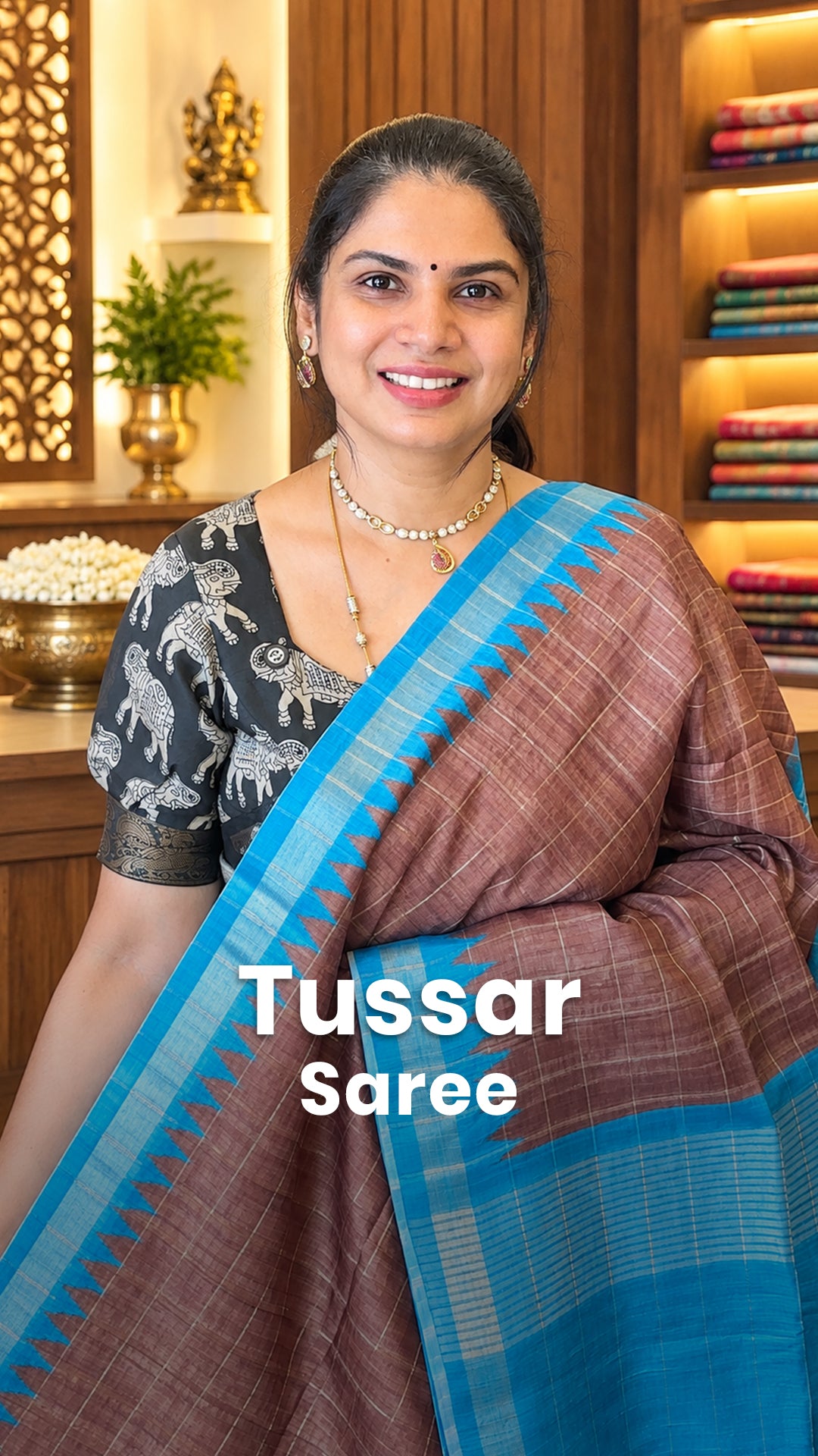 Saree Code - TTDS3499

Saree Name - Tussar Saree

Blouse - Contrast...