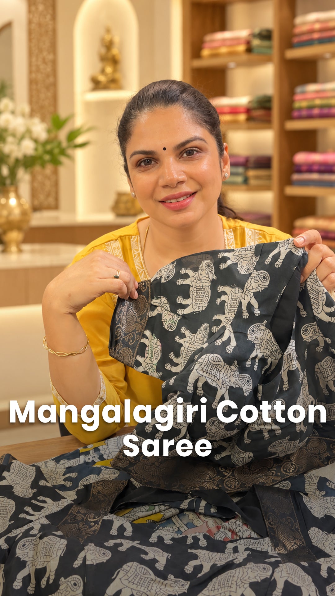 Saree Code - TTDS3599

Saree Name - Mangalagiri Cotton Saree

Price...