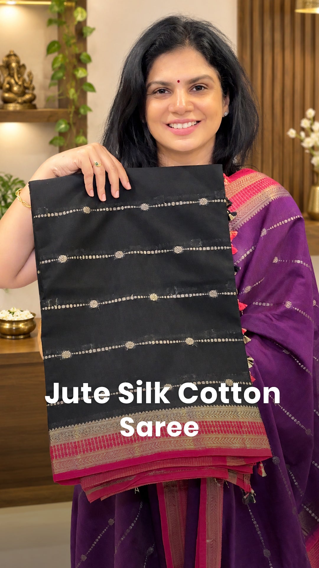 Saree Code - TTDS3499

Saree Name - Jute Silk Cotton Saree

Blouse ...