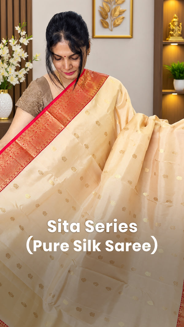 Saree Name - Sita Series Collections(Pure Silk Saree)

Blouse - Con...