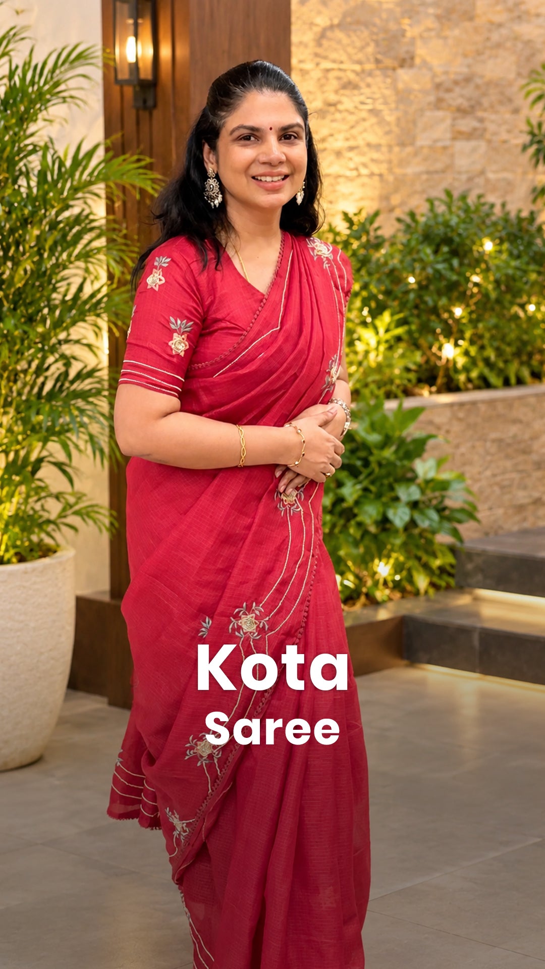 Saree Code - TTDS3613

Saree Name - Kota Saree

Blouse - Self Colou...