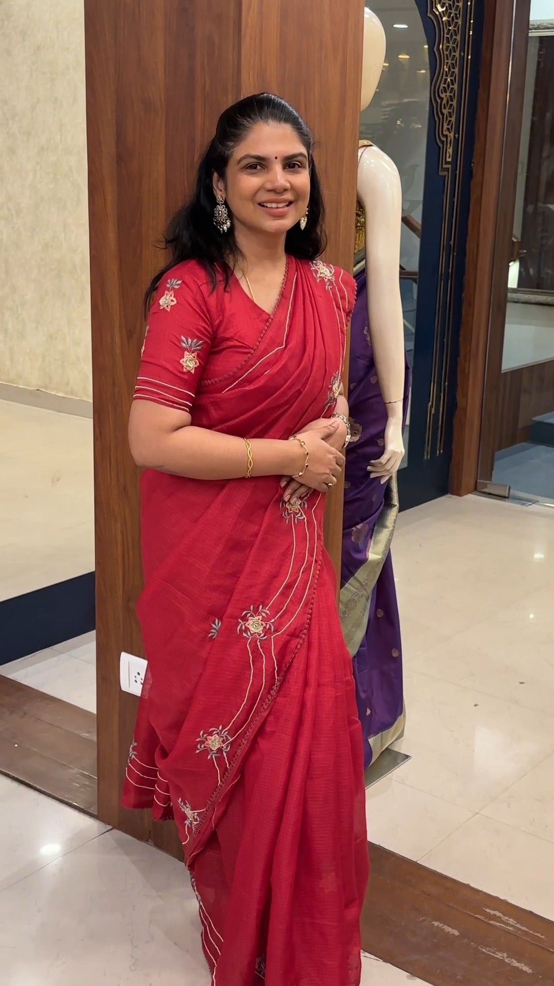 Saree Code - TTDS3613

Saree Name - Kota Saree With Embroidery Work...